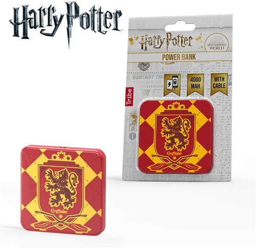 Tribe - Harry Potter Gryffindor Power Bank 4000mAh - flash vidéo