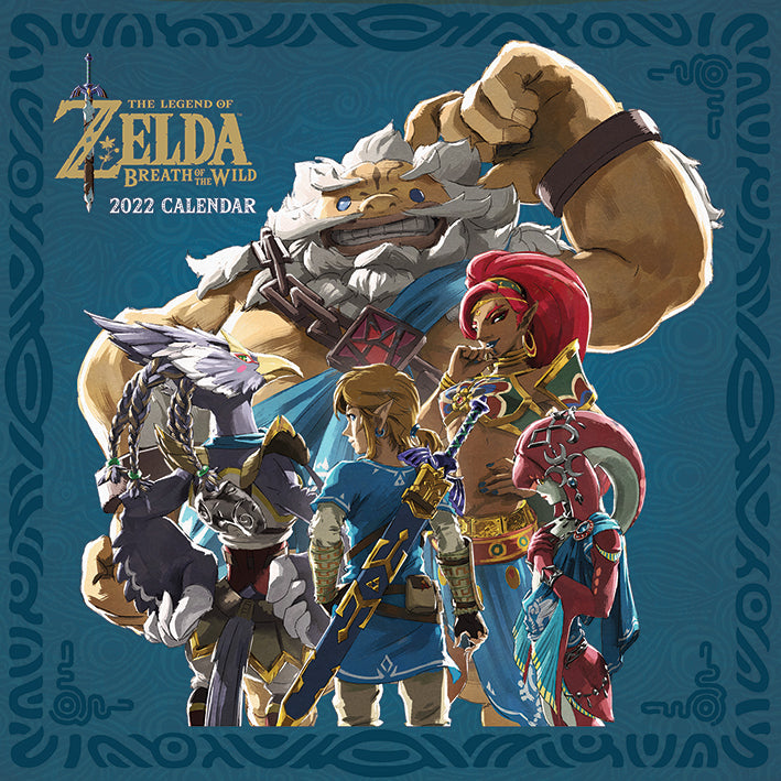 Nintendo - The Legend of Zelda Breath of the Wild Calendrier 2022 - flash vidéo