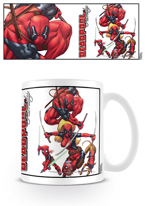 Deadpool - Famille Coffee Mug 315ml - flash vidéo