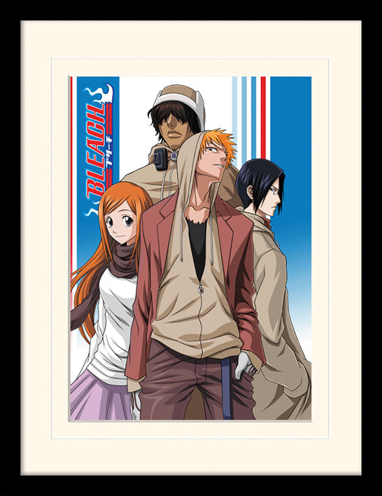 Bleach - Impression encadrée avec passe-partout Décontracté - flash vidéo