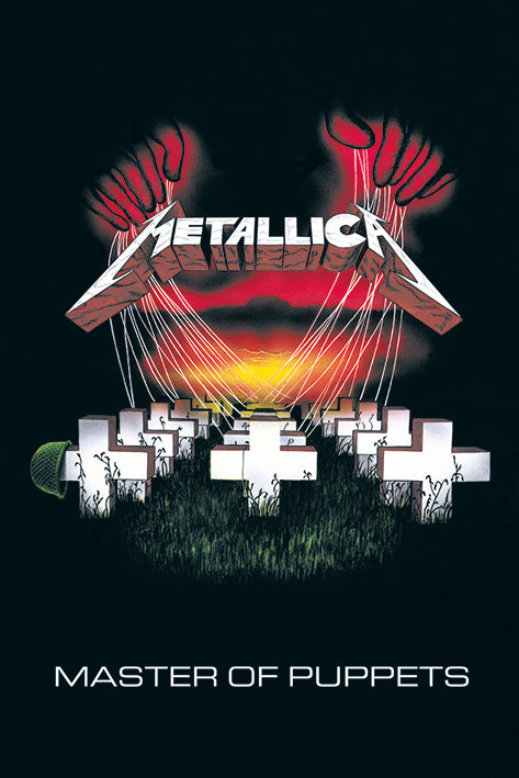 Metallica - Master of Puppets Maxi Poster - flash vidéo