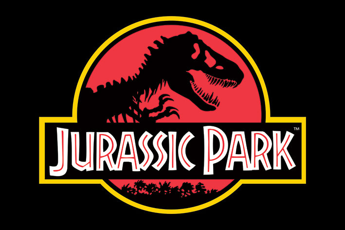 Jurassic Park - Logo Classique Maxi Poster - flash vidéo