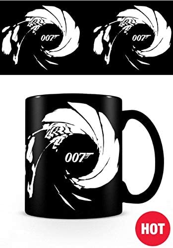 James Bond - Gunbarrel Matte Mug thermoréactif 315ml - flash vidéo