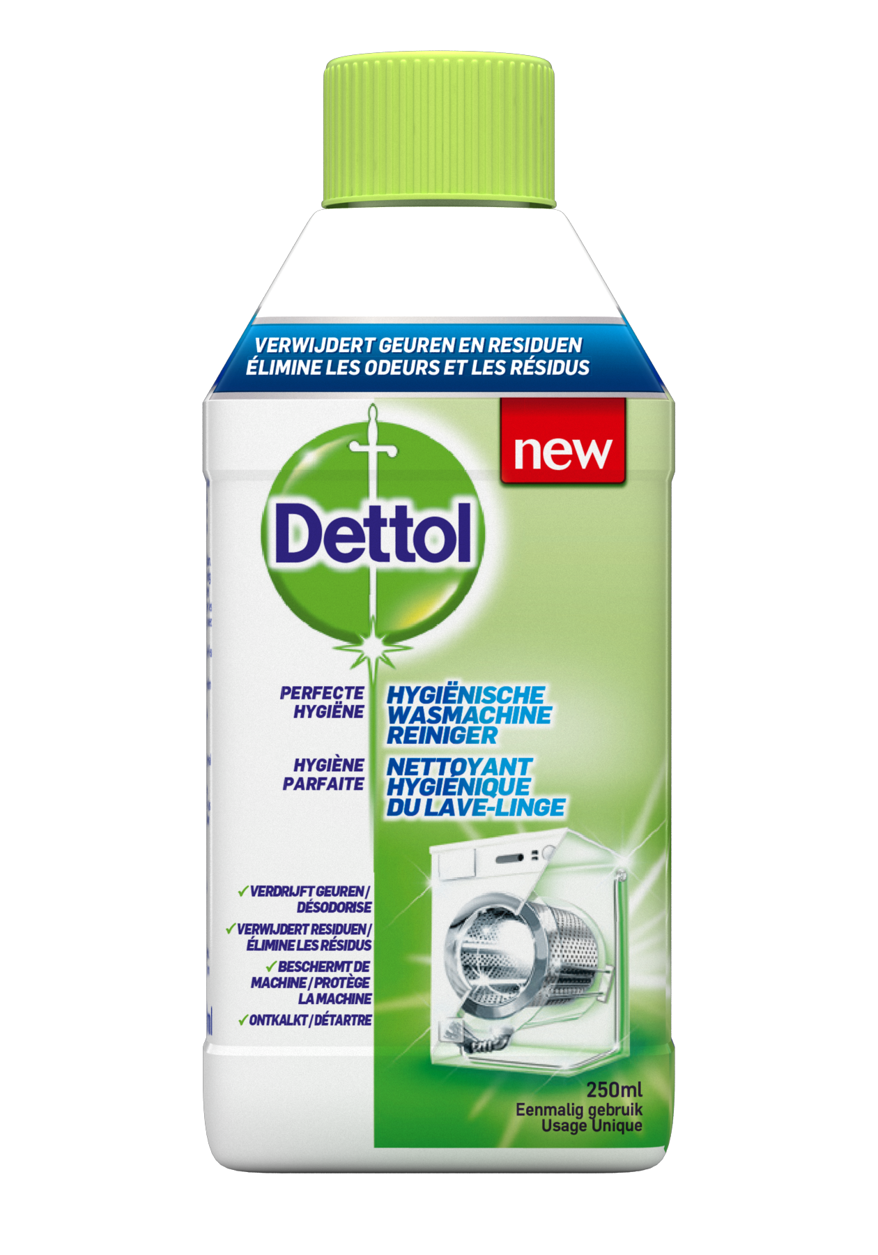 Dettol Nettoyant Machine 1x250ml - flash vidéo