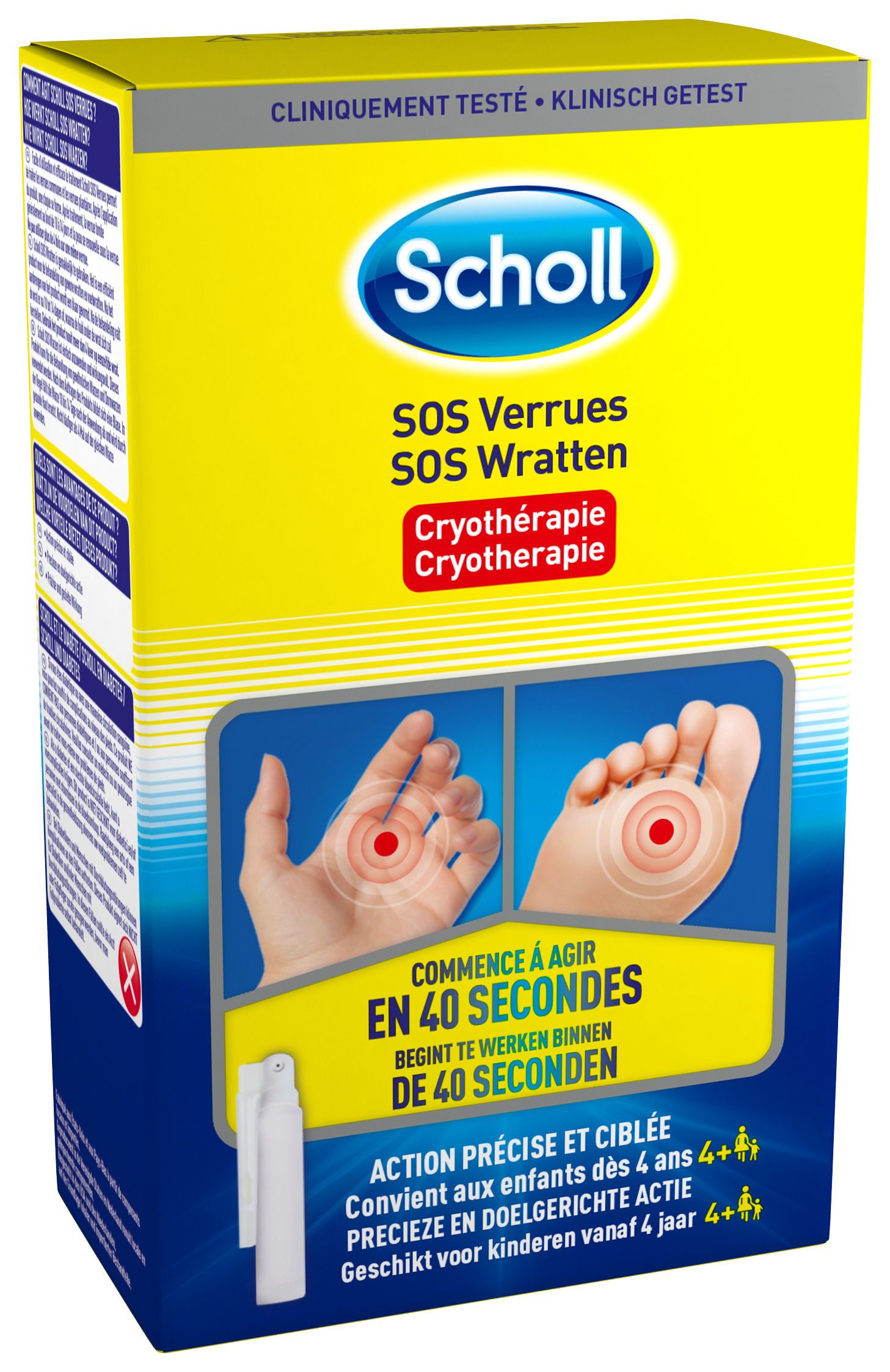 Scholl Traitement Verrues 80ml - flash vidéo