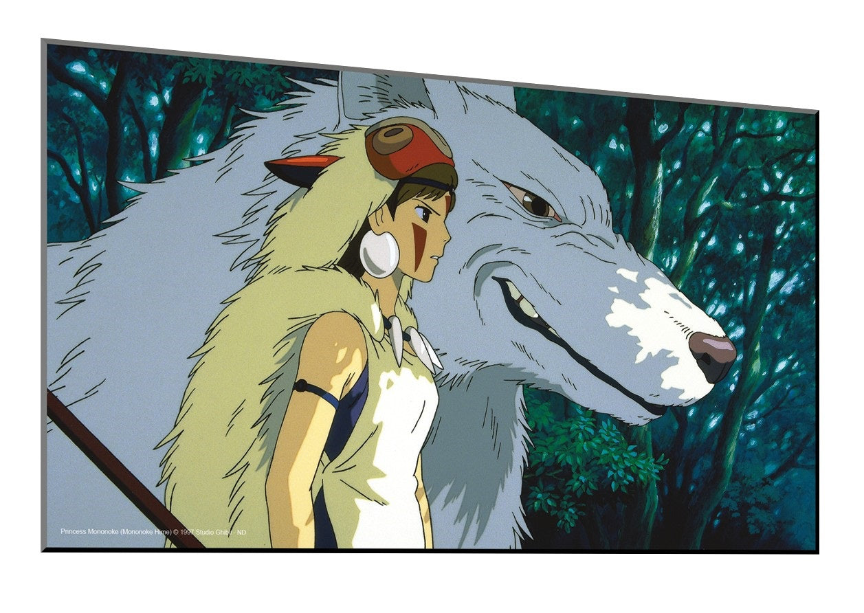 Ghibli - Tableau Ghibli 03 - Princesse Mononoké - flash vidéo