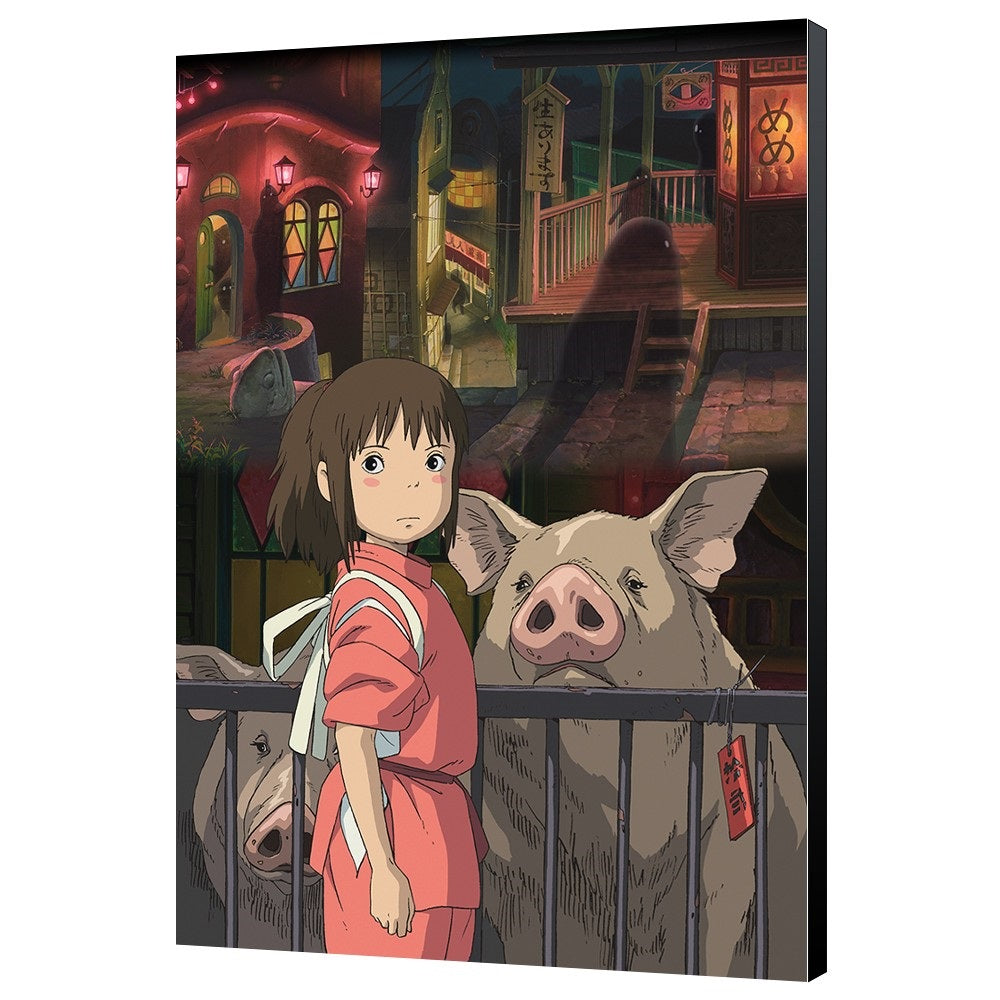 Ghibli - Tableau 35X50 Ghibli - Le Voyage De Chihiro - flash vidéo