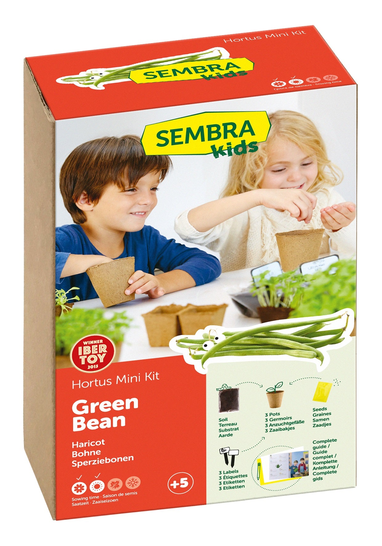 Sembra Kids - Mini Kit Haricots verts - flash vidéo
