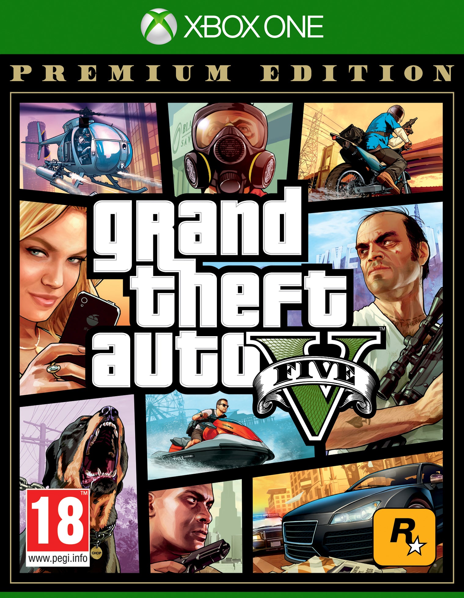 GTA 5 (Grand Theft Auto V) Premium Edition - flash vidéo