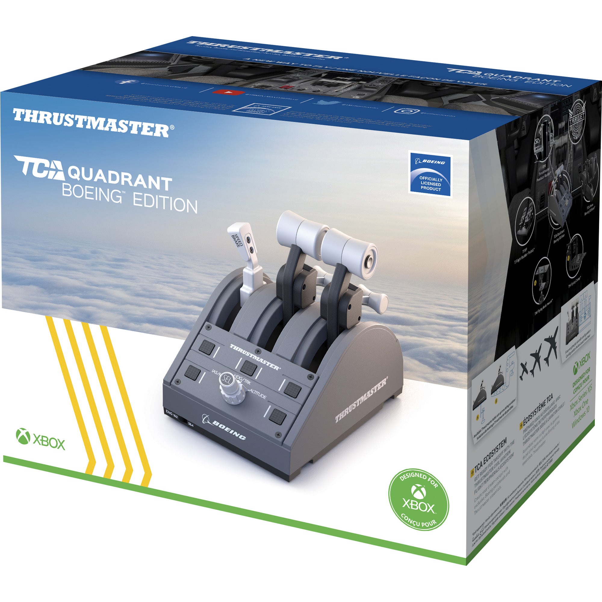 Thrustmaster TCA Quadrant Boeing Edition pour Xbox Series X|S, Xbox One et Windows 10