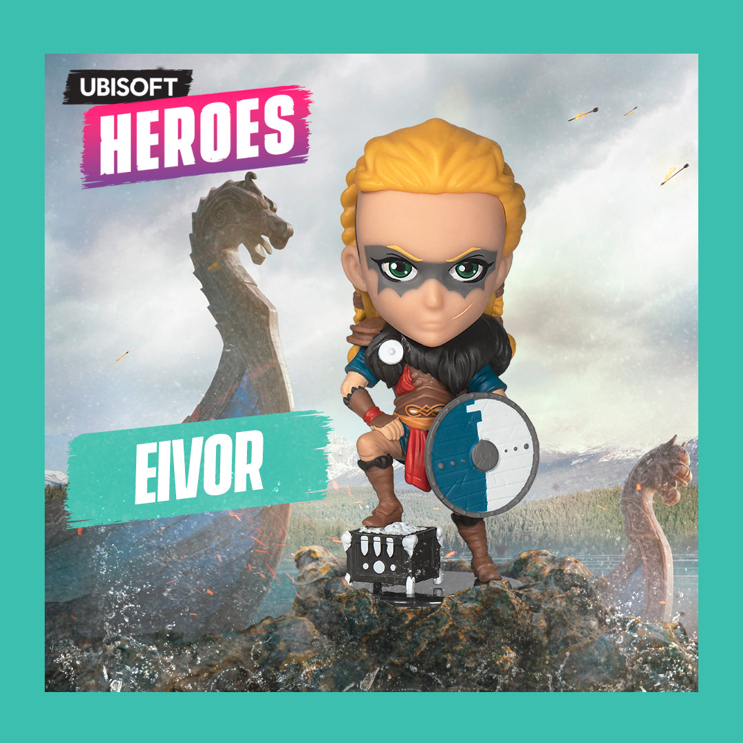 Ubisoft Heroes Series 2 - Assassin's Creed Valhalla Female Eivor Chibi Figure - flash vidéo