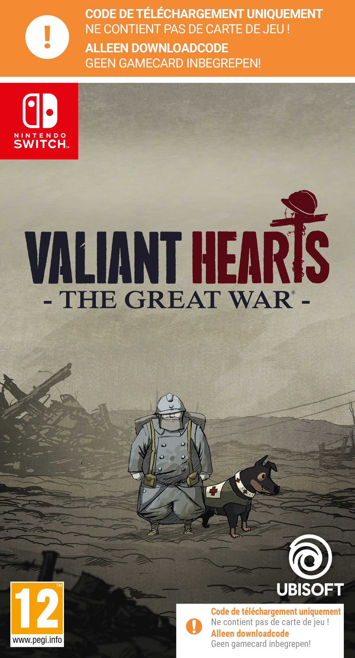 Valiant Hearts The Great War Remaster (Code-in-a-box) - flash vidéo