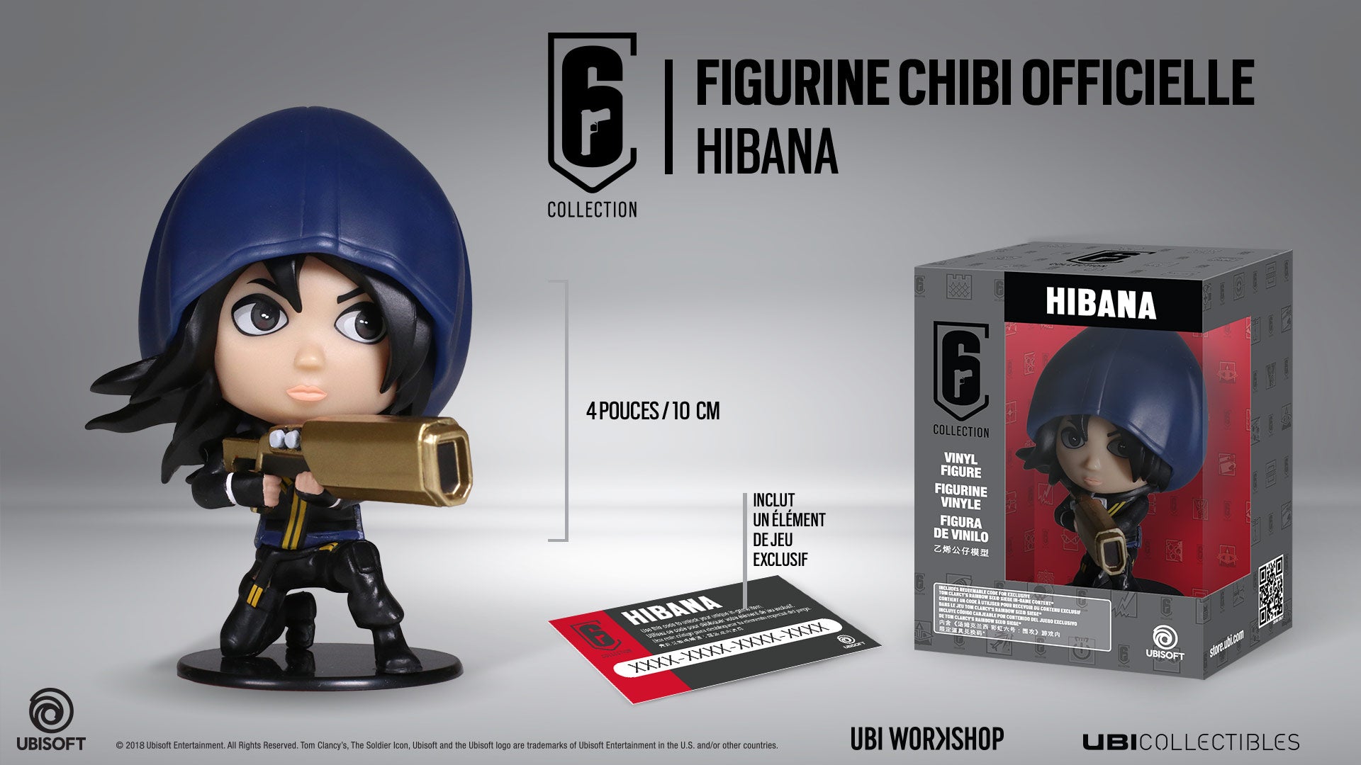 Ubicollectibles Six Collection Hibana Chibi Figure - flash vidéo
