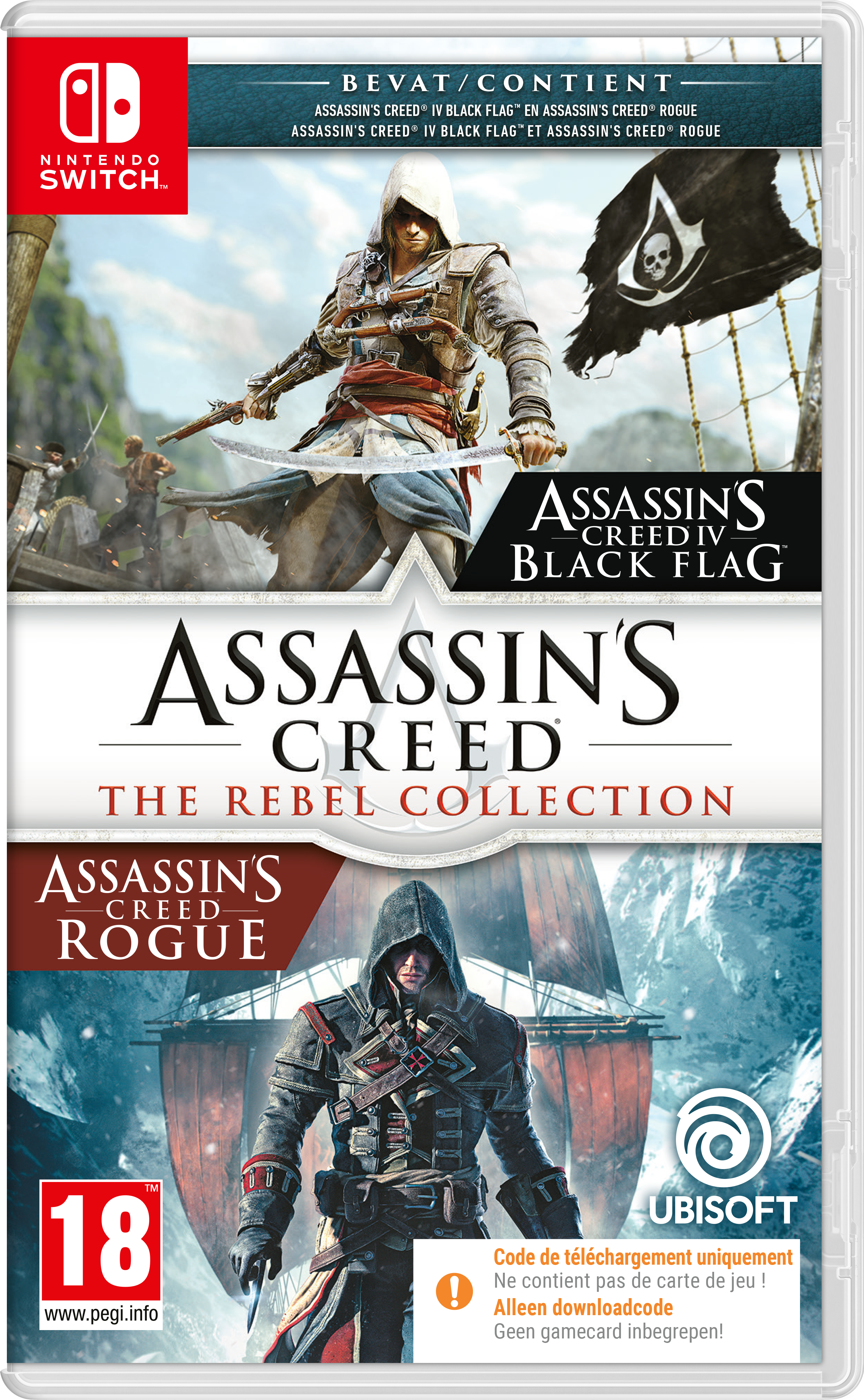 Assassin's Creed : The Rebel Collection Digital (Code-in-a-box) - flash vidéo