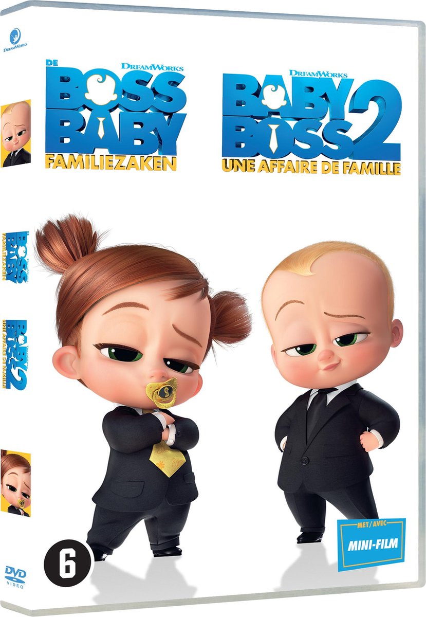 Boss Baby 1 + 2 Box - flash vidéo