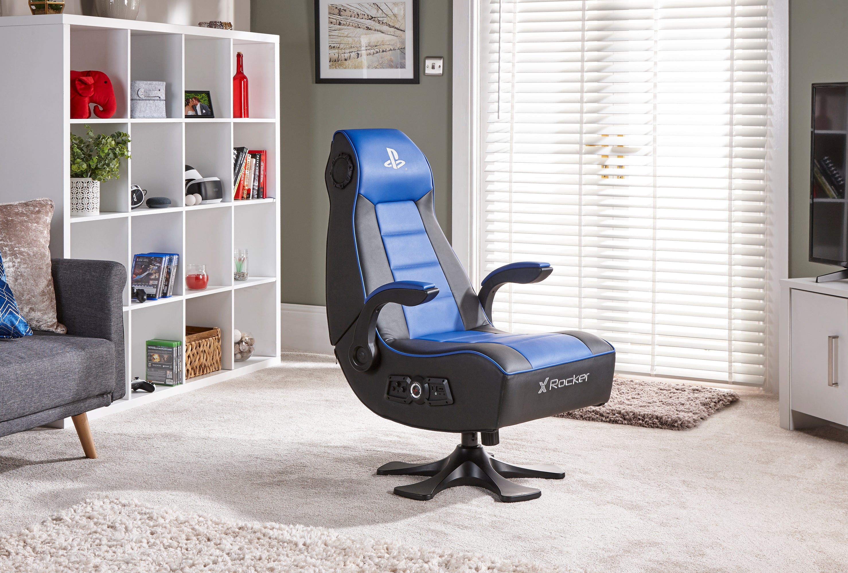 X Rocker - Sony Playstation Infiniti 2.1 Gaming Chair - flash vidéo