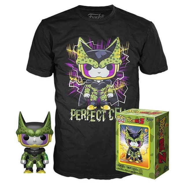 Funko Pop! & Tee: Dragon Ball Z: Perfect Cell - XL - flash vidéo