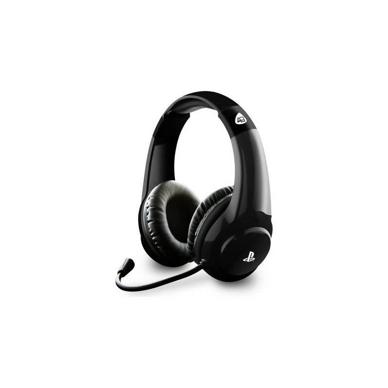 4Gamers - Casque de jeu stéréo filaire PRO 4-70 Noir pour PS5 et PS4 - flash vidéo