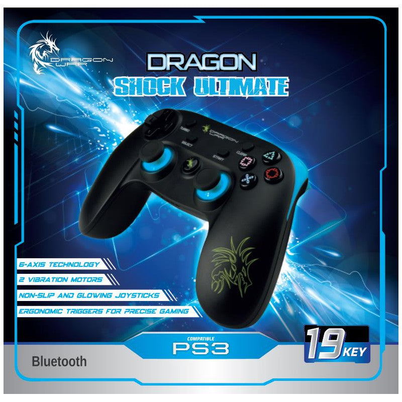 Dragonwar Dragon Shock Ultimate Manette sans fil PS3 - flash vidéo