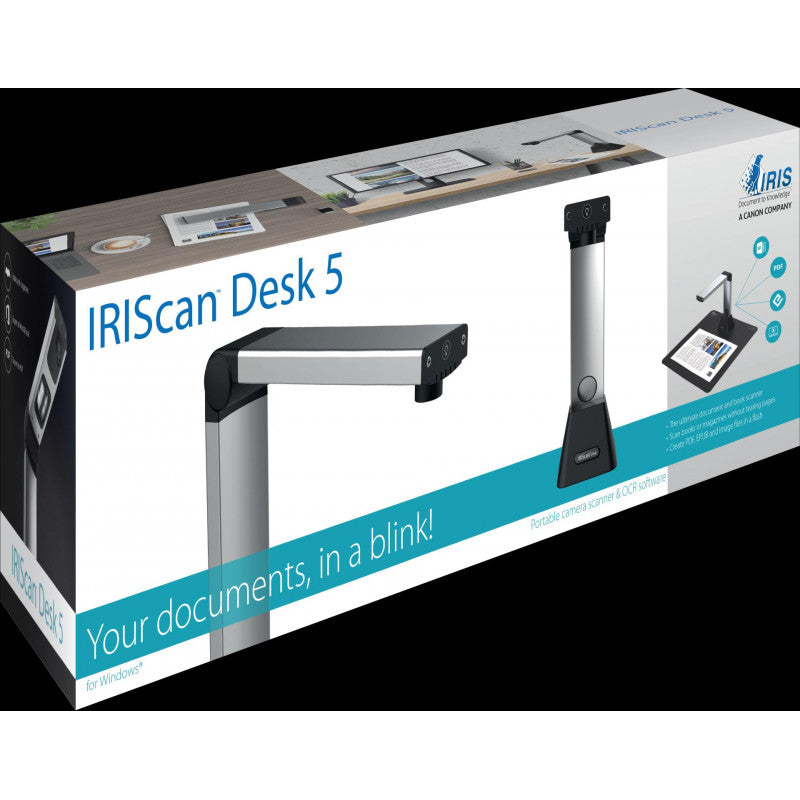 IRIScan Desk 5 - 20PPM - flash vidéo