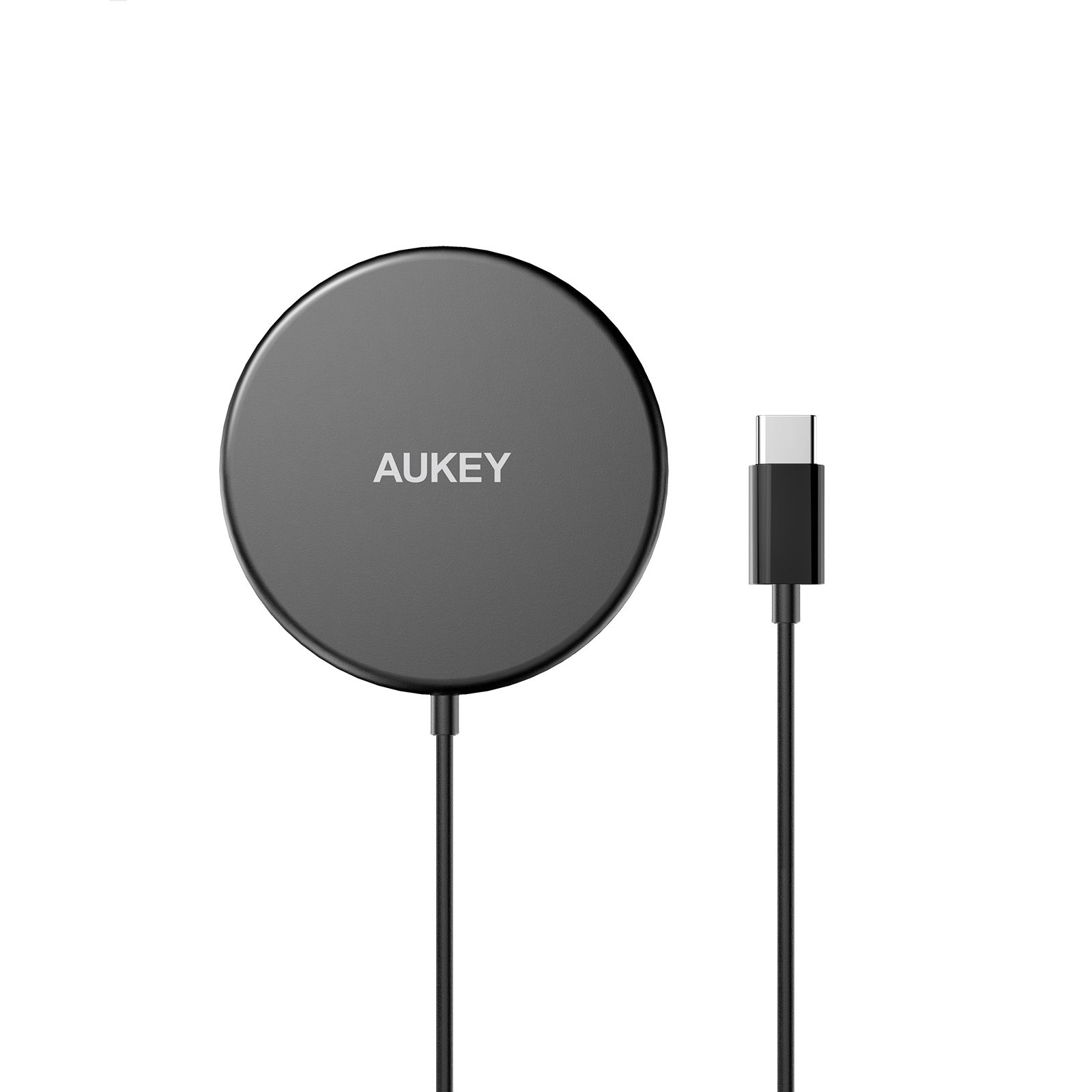 Aukey - Chargeur magnétique 15W sans fil Aircore Noir - flash vidéo