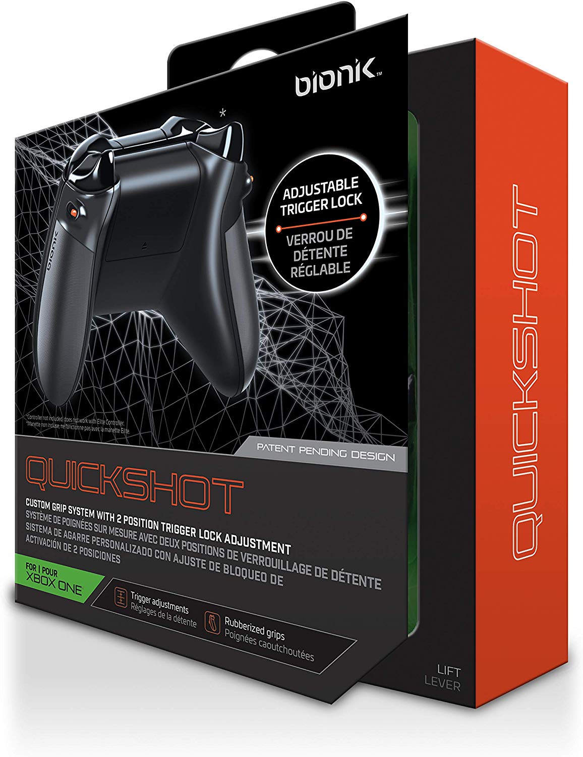 Bionik - Quickshot Rubber Grips for Xbox One - flash vidéo