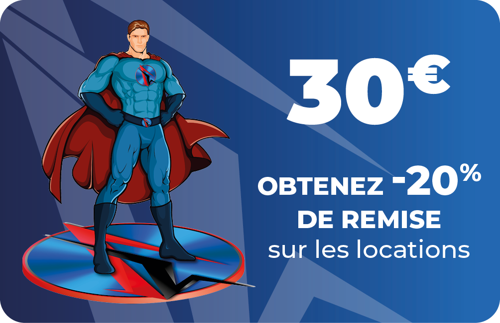 Carte prépayée de 30€ - flash vidéo