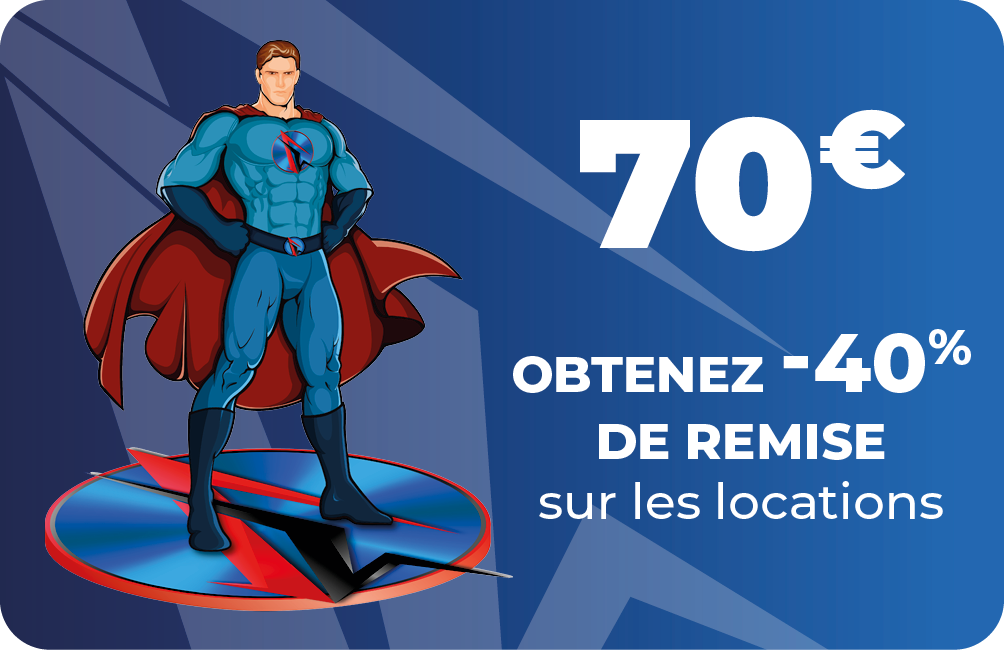 Carte prépayée de 70€ - flash vidéo