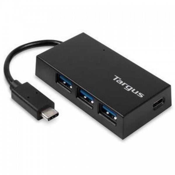 Targus Hub USB-C vers 3 ports USB-A et 1 port USB-C - flash vidéo
