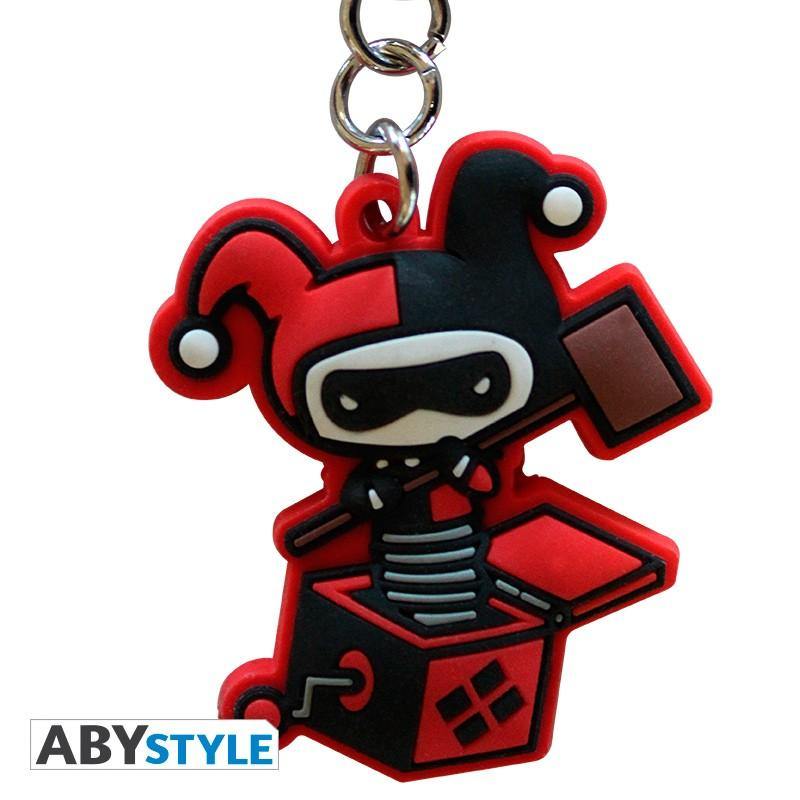§ DC Comics - Harley Quinn PVC Keychain - flash vidéo