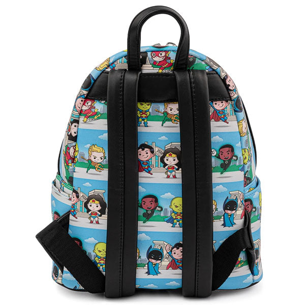 Loungefly: DC Comics Superheroes Chibli Lineup Mini Backpack - flash vidéo