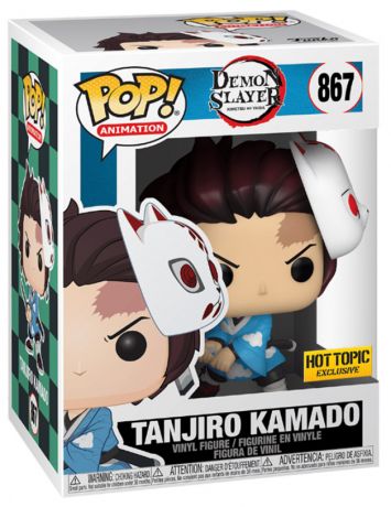 Funko Animation: Demon Slayer - Tanjiro Kamado (with Mask) - US Exclusive - flash vidéo