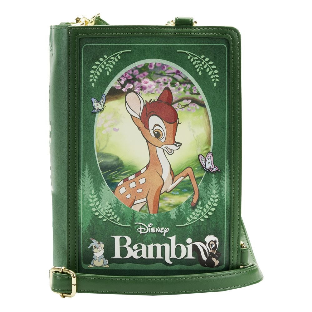 Loungefly: Disney - Bambi - Classic Books Bambi Convertible Cross Body bag - flash vidéo
