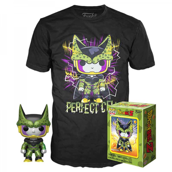 Funko Pop! & Tee: Dragon Ball Z: Perfect Cell - M - flash vidéo