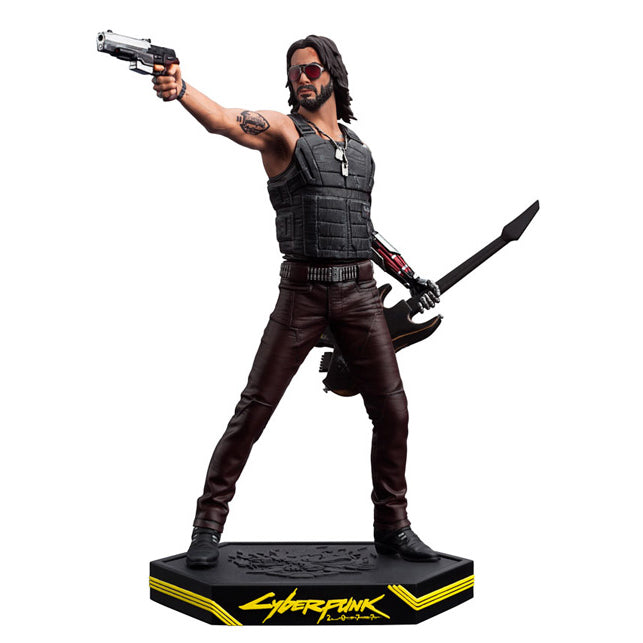 § Cyberpunk 2077 - Statuette PVC Johnny Silverhand 24 cm - flash vidéo