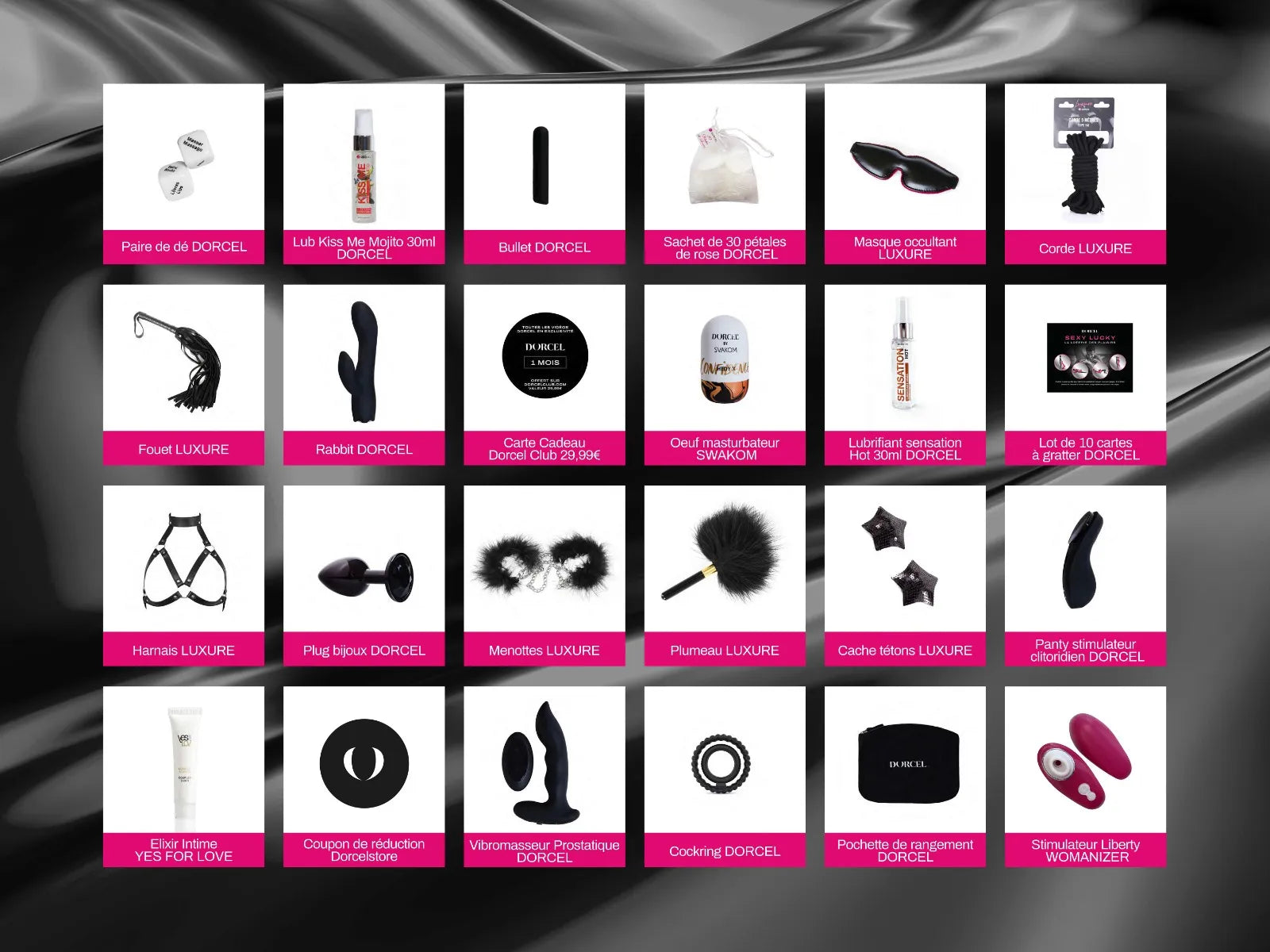 Calendrier de l'Avent Dorcel Store 2022 - flash vidéo