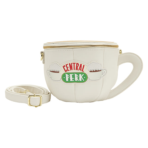 Loungefly: NBC - Friends - Central Perk Mug Figural - Sac à Bandoulière - flash vidéo