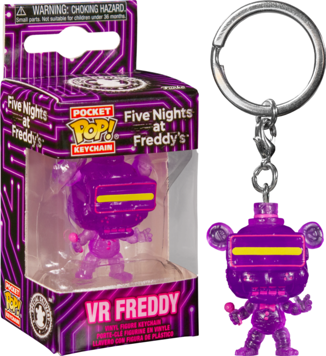 Funko Pocket Pop! Keychain: Five Nights at Freddy's - VR Freddy ENG Merchandising - flash vidéo