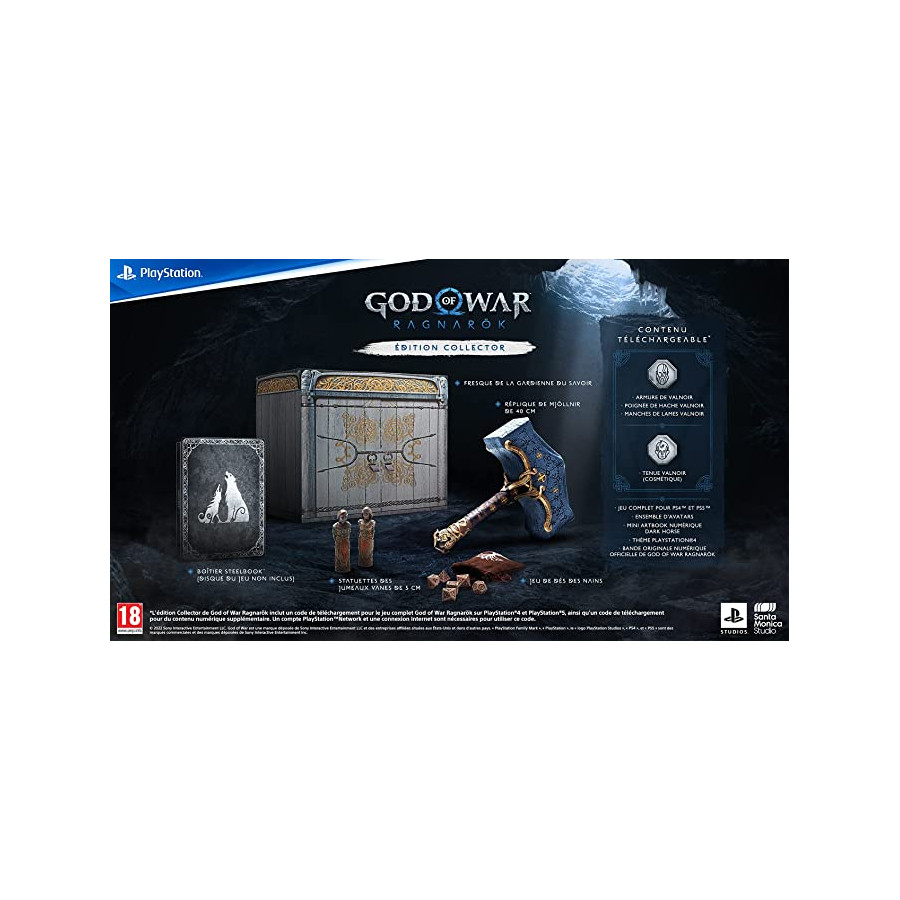 God of War Ragnarök - Édition Collector - flash vidéo