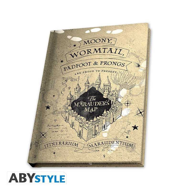 Harry Potter - Coffret cadeau Verre XXL, Pin's et Carnet Carte du Maraudeur - flash vidéo