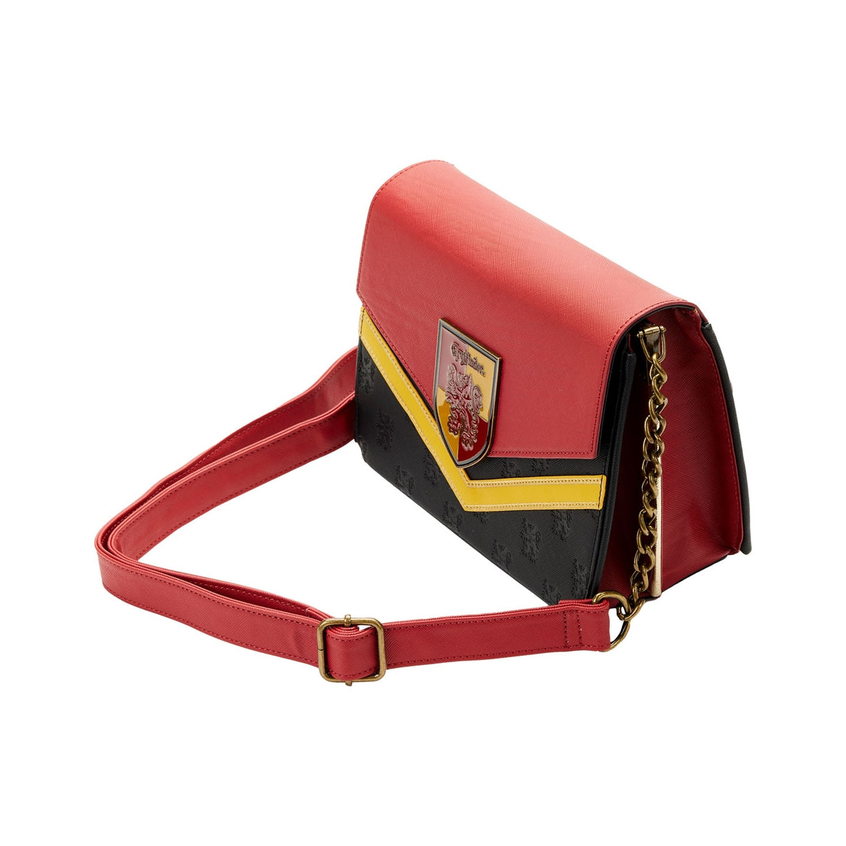 Loungefly: Harry Potter - Gryffindor Chain Strap Cross Body Bag - flash vidéo