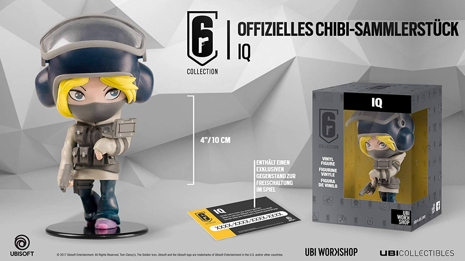 Ubicollectibles Six Collection IQ Chibi Figure - flash vidéo