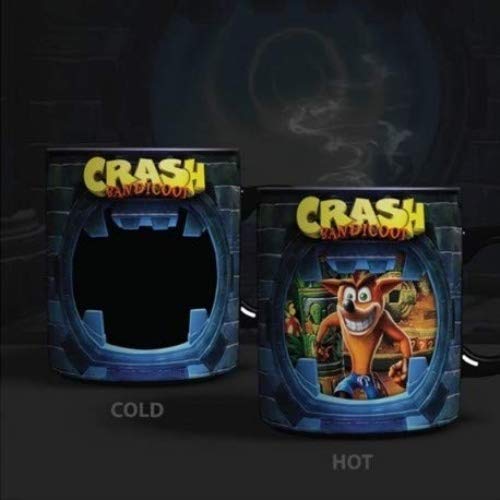 Crash Bandicoot Heat Change Mug - flash vidéo