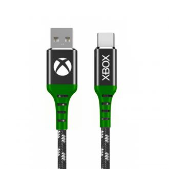 Numskull - Câble de chargement tressé Xbox Play and Charge USB-C - flash vidéo