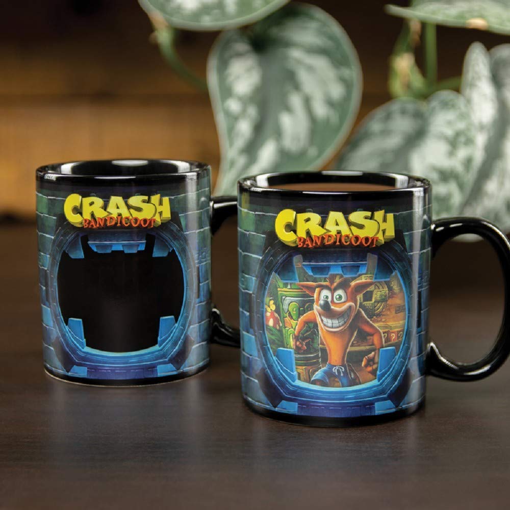 Crash Bandicoot Heat Change Mug - flash vidéo