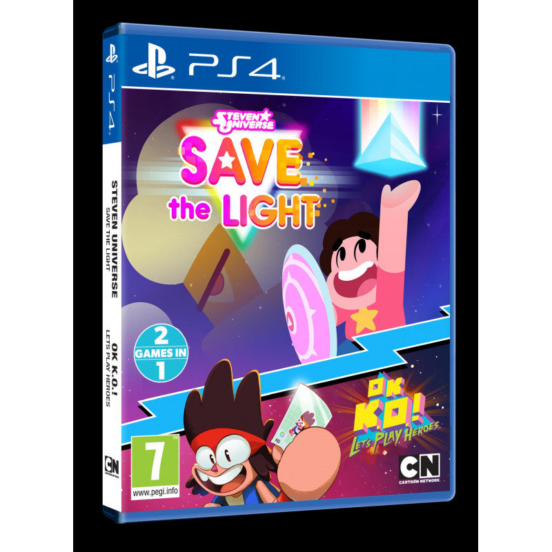 Steven Universe: Save the Light / OK K.O.! Let's Play Heroes - 2 Games in 1 - flash vidéo