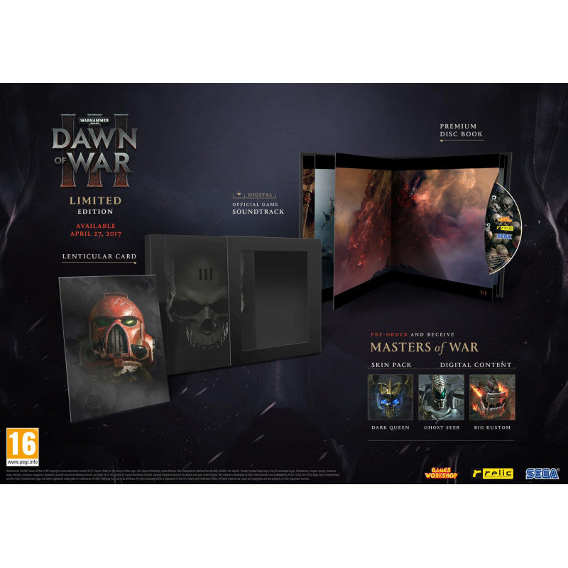 Warhammer 40.000 : Dawn of War 3 Limited Edition - flash vidéo