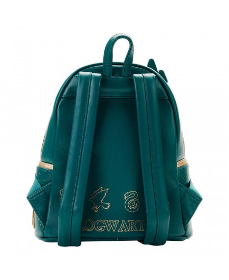 Loungefly: Harry Potter - Golden Hogwarts Castle Mini Backpack - flash vidéo