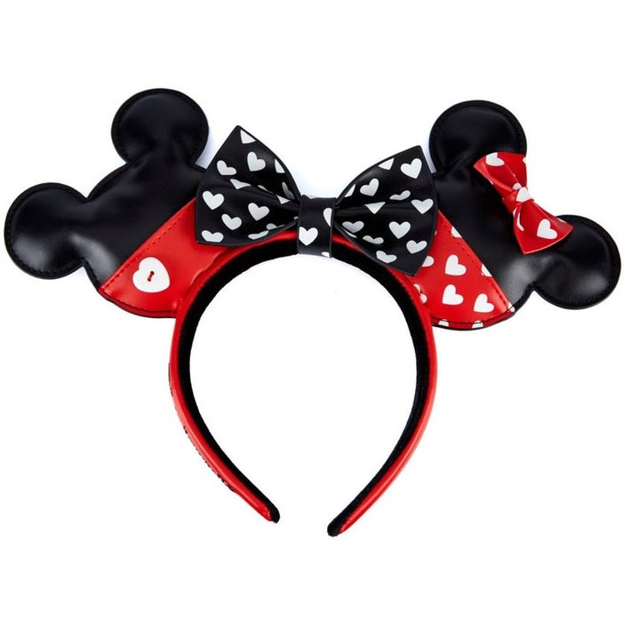 Loungefly: Disney - Mickey and Minnie Valentines Headband - flash vidéo