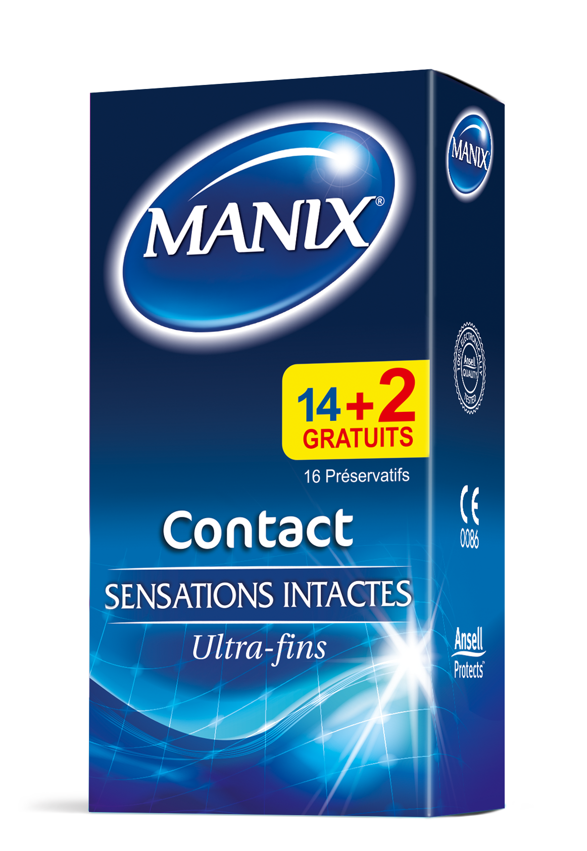 Préservatifs Manix Contact * 14+2 - flash vidéo